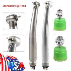 1-4 E-generator Dental LED Fiber Optic High Speed Handpiece 4 Holes