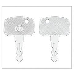 68920 Ignition Keys, 10 Pack PL501-68920 Kubota Keys fits Cart Truck Kubota T…