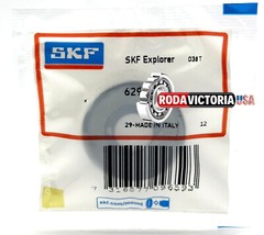 SKF 629 C3 DEEP GROOVE BALL BEARING, OPEN TYPE, NO SEALS 9x26x8mm