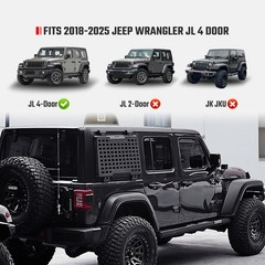 Rear Window Molle Panel Modular Storage Panel System Rear Window Protective