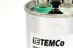TEMCo 60+7.5 uF Dual Run Capacitor — Robust HVAC & Motor Replacement