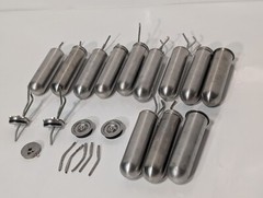 [12] 00579 Centrifuge Rotor Tester Tube Inserts, Sorvall & Du Pont