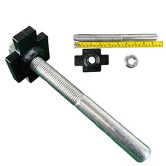 For AGT Mini Excavator Track Tension Assembly Accessories Replacement Black