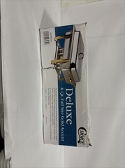 NEW – Choice Deluxe 8 Qt. Full Size Gold Accent Roll Top Chafer, FREE SHIPPING