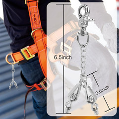 Metal Glove Clip Heavy Duty Glove Clips for Work Glove Holders Safety Glove Clip