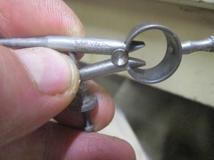 Nice Vintage Brown & Sharpe Round Leg 2″ Spring Type Divider Caliper USA