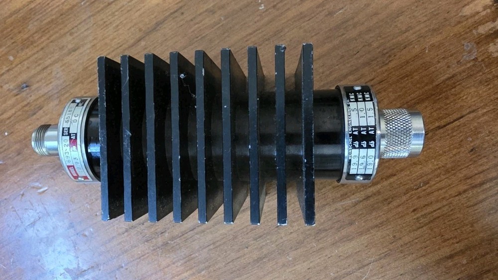 WEINSCHEL ENGINEERING 693-20 FIXED HIGH POWER COAXIAL ATTENUATOR