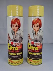 Vintage Spartan Citro Shield Furniture Polish 2 Pack New Full