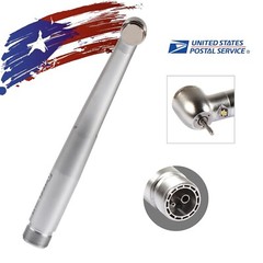 Dental Fiber Optic LED E-generator High Speed Handpiece Turbine 2 Holes Burr