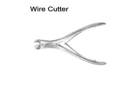 Orthopedic Double Pin Wire Cutter Action Dental Surgical Instrument SS