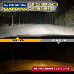 Light Bulbs Compatible for 2013-2015 Honda Accord H11 Fog Lights Combo Pack 800%
