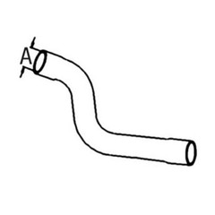 Radiator Hose – Lower Fits Case 1294 1290 1394 1390 Fits Case IH K201976