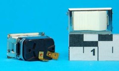 McGill Panel Mount Rocker Switch 0801-1310, SPST, 277 VAC, 20 Amp, 1.5 – 2HP New