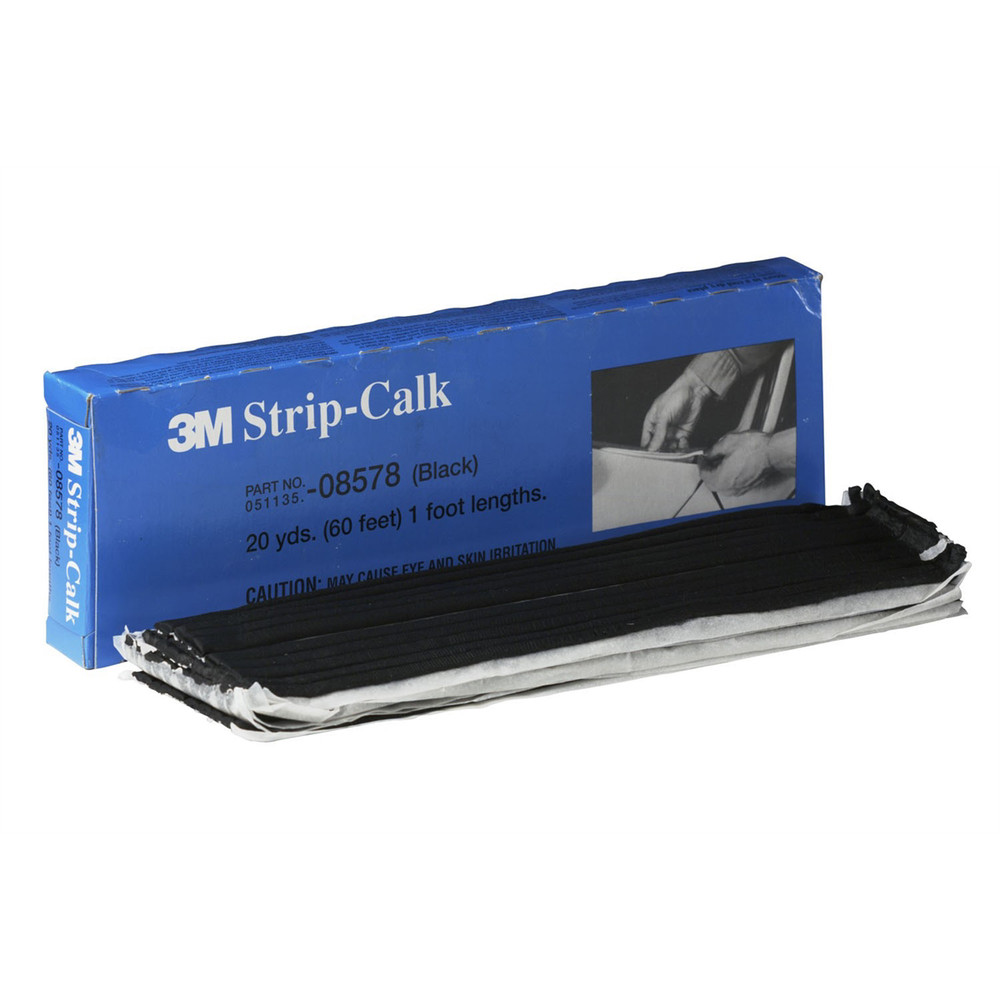 3M 8578 3M STRIP CALK BLACK BOX OF 60 1FT LENTHS