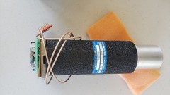 Harshaw Filtrol NaI(Tl) Scintillation Detector M32SF39M Gamma Radiation Probe