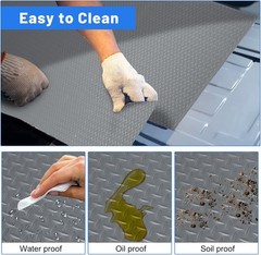 Garage Floor Mat 7.8X18FT 2.8mm Thickened Rubber Garage Flooring Roll