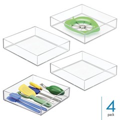 Idesign Stackable Makeup Drawer Organizer Tray – Vanity Organizer Or Desk