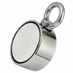 Double Side Fishing Magnet 1100LBS Neodymium Heavy Duty Treasure Hunt Searching