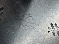 Onsrud GLR-12-150-36 12″ 36T TCG Saw Blade .150 Kerf 1″ Bore