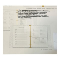 Kate Spade New York “Yes Yes Yes” Bridal Planner Binder – New in Box Wedding