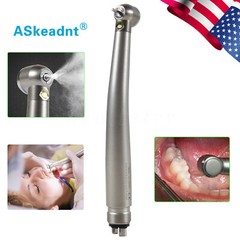 NSK Style Dental Fiber LED E-generator Handpiece High Speed Turbine 4 Hole
