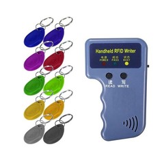 Handheld RFID ID Card Copier Key Reader Writer Duplicator 125KHz+5PCS Tags US