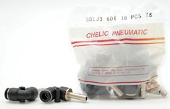 CHELIC SQLJ3 6 Plug-in 90° elbow push to connect Fitting (10 PCS PER BAG)