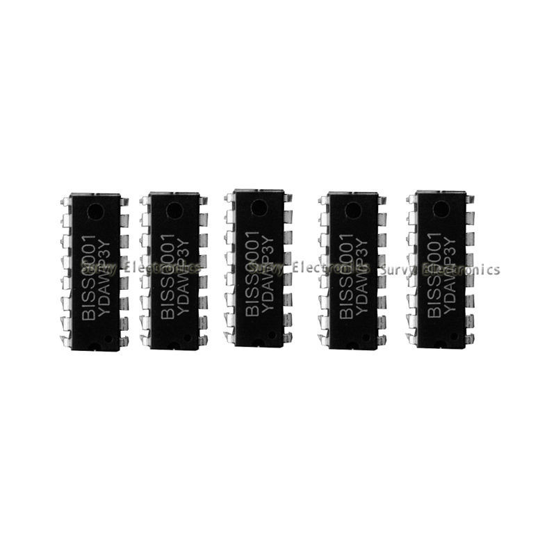 10pcs BISS0001 DIP16 DIP-16 ETC InfraRed Human Body Alert IC DIP New