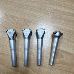 DCI High Speed Dental Handpiece Autochuck Straight 2 Hole (Borden) Lot of 4