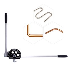 Manual Copper Pipe Bender HVAC Refrigeration Ratcheting Tube Bender 19mm/3/4inch