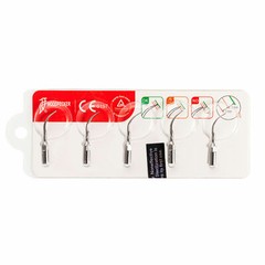 5PCS Original Woodpecker Dental Ultrasonic Scaler Tips Set G1, G2, G3, G4, P1,P3