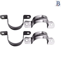 3/4″ Heavy Duty Pipe Tube Hanger with Screws – 4 Pack for Secure Support