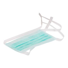 McKesson Surgical Mask Pleated 50 per Box 91-1400