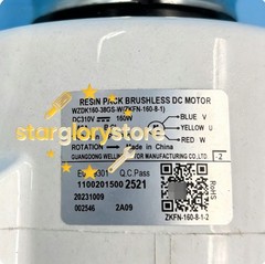 1PC NEW FOR WZDK160-38GS-W Air Conditioner DC 160W Motor ZKFN-160-8-1