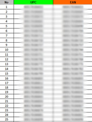 1000 EAN UPC Codes for Amazon Certified GS1 Numbers Lifetime