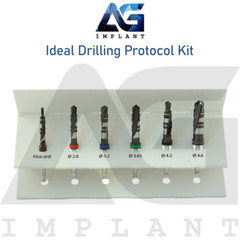 Ideal Drilling Protocol Kit Stainless Steel Drills Carbon DLC
