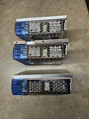 Lot Of 3 omron s8vm-05024 cd  power supply 