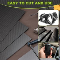 200 x 300 x 0.5mm Carbon Fiber Board Plate Glossy Laminate Plain Weave Panel