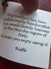BIEFFE Set Of 3 Small RED Notebooks Gold Bird MOTIF Red Edges 5.5” X 8” Italy