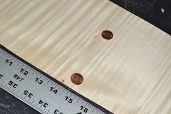 Tiger Maple Raw Wood Veneer Sheet 6.5 x 36 inches 1/42nd 35137-85