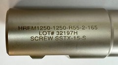 Dapra Square Shoulder Helical HREM1250-1250-R55-2-165