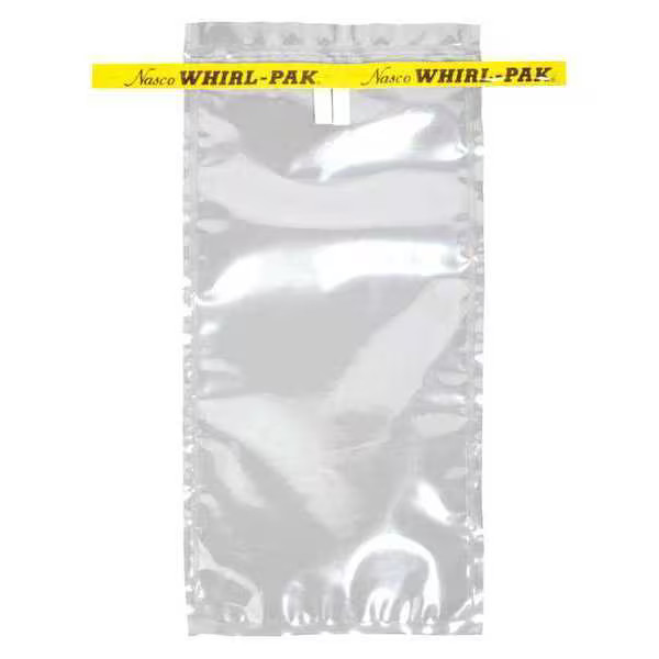 Whirl-Pak Sampling Bag,Clear,18 oz.,9″ L,PK500 B00736 Whirl-Pak B00736