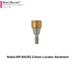 US Locator Abutment NP 3.5mm RP 4.3mm for Nobel Active Conical & Cap Inserts Kit