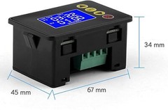 AC DC Timer Relay Microcomputer Time Controller Delay Relay Module 12V 24V 110V