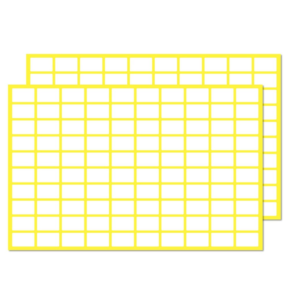 0.5″ x 0.3″, 2000 Pack – Small Price Stickers, White Pricing Labels | Small Labe