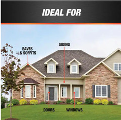DYNAFLEX Ultra 10.1 oz. White Advanced Exterior Window, Door, and Siding Sealant