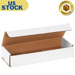 Shipping Boxes Small 12″L X 4″W X 2″H, 50-Pack | Corrugated Cardboard Box Mailer