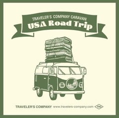 Let’s Go On A Road Trip, Traveler’s Notebook/Company • Regular Notebook • Brown