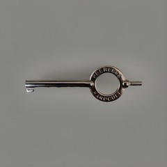 Peerless Model 4100 Standard Handcuff Key, Nickel