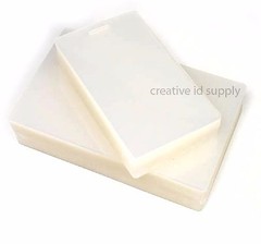 5 MIL LUGGAGE TAG LAMINATING POUCHES 2-1/2″ x 4-1/4″ WITH SLOT, 100 PCS